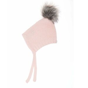 NEW Beba Bean Pom Pom Hat - PINK - 3-6